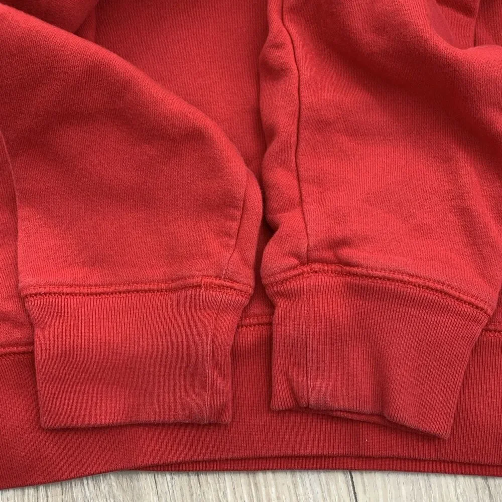 2x Gap Disney Mickey Mouse Hoodie Sweatshirt Logo Hooded Red Blue Kids Sz XL 12